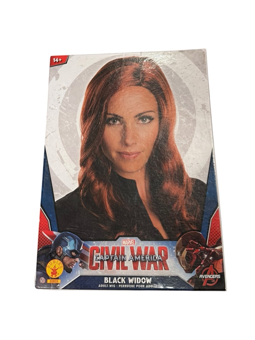 Women's Captain America Civil War Black Widow Wig